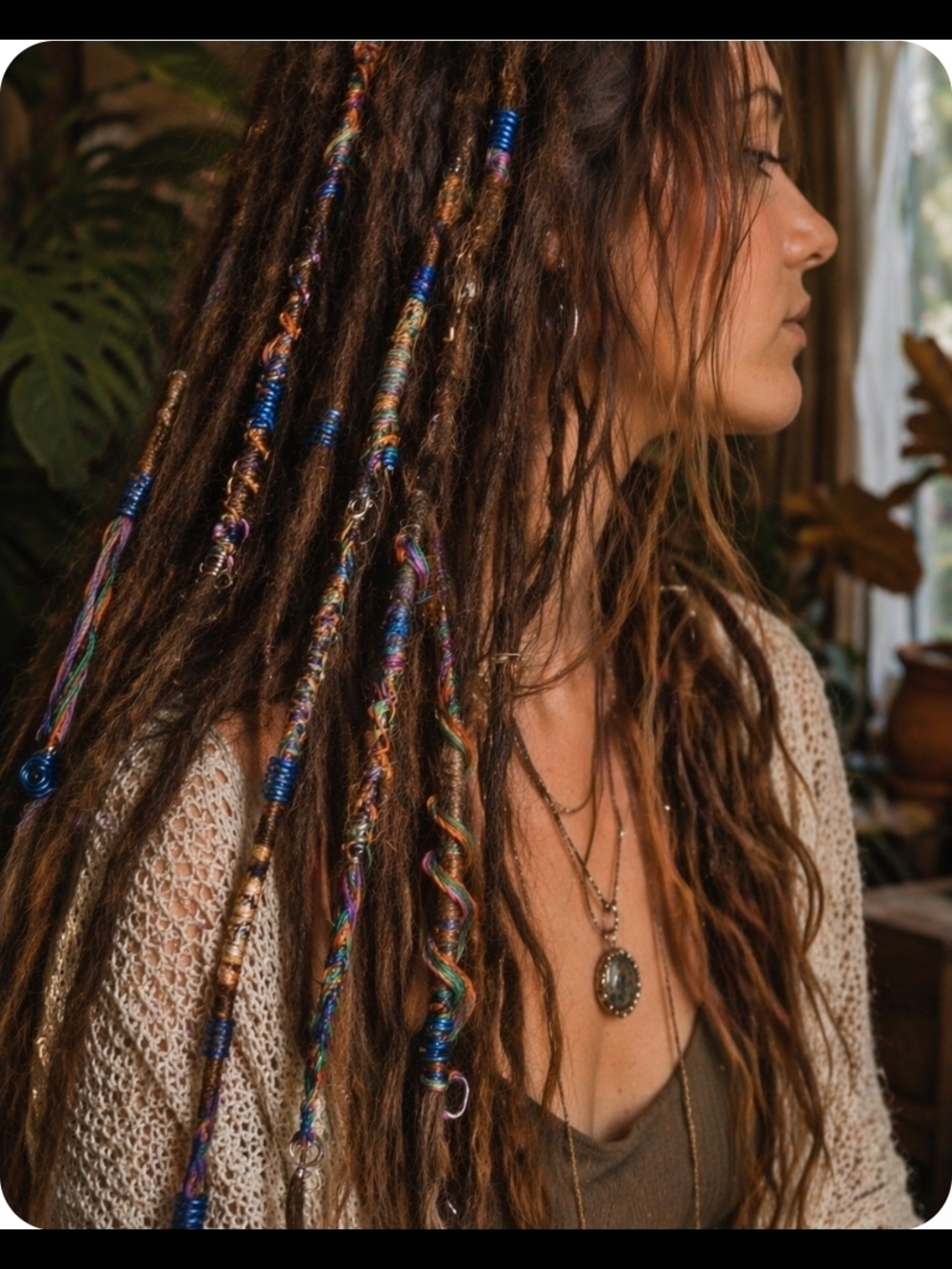 4/$15 Dread Bead Braids Kit Wire Beads, Ring Deco, Metal Twist Set Hair Wrap